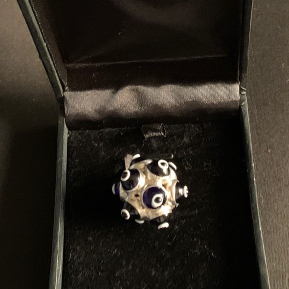 Silver Evil Eye Peotection - Picture 6 of 8